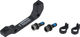 Shimano Adaptateur de Frein à Disque pour Disque de 160 mm - noir/arrière IS sur PM