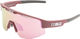 Bliz Lunettes de sport Matrix Small - matte burgundy | brown-rose