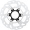 Shimano SM-RT70 Center Lock Brake Rotor for SLX w/ Internal Teeth - silver/140 mm