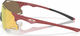 Oakley Cybr Zero Sportbrille - matte iron red | prizm 24k