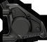 SRAM Rival E1 AXS HRD Scheibenbremse mit Schalt-/Bremsgriff - black/rechts (seitenspezifisch)/Hinterrad