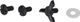 Troy Lee Designs Casque Intégral D4 Polyacrylite MIPS - block charcoal-red/55 - 56 cm