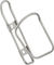 King Cage Portabidones de acero inoxidable - plata