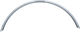 Honjo H29 Schutzblech Set VR + HR - smooth fluted-aluminium/43 mm / 28"