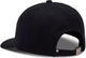 Fox Head Wordmark Adjustable Kappe - black-white/one size
