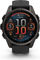 Garmin fenix 8 AMOLED Sapphire Titan GPS 43 mm Multisport-Smartwatch - schwarz-carbongrau