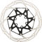 SRAM Centerline X Rounded 6-Loch Bremsscheibe mit Titan-Schrauben 2-teilig - silver-black/160 mm