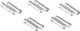 Jagwire Ferrules for Shifter Cables - silver