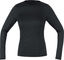 GORE Wear M Base Layer Thermo L/S Damen Unterhemd - black | XS