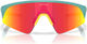 Oakley Lunettes de sport Resistor Sweep - matte pacific | prizm ruby