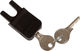 Racktime Secure-It Snap-It Schloss für Snap-It Systemadapter - schwarz