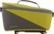Racktime Bolsa de bicicleta Talis 2.0 - lime green-stone grey/8000 