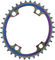 absoluteBLACK Plato Oval Road 110/4 para Shimano Dura-Ace R9100 / Ultegra R8000 - rainbow/36 