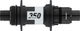 DT Swiss Buje RT 350 Classic Road Disc Center Lock - negro/SRAM XDR/24/SRAM XDR