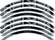 NEWMEN Felgen Decal Kit X.A.25 - silver/27,5"