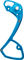 Garbaruk Inner cage for Shimano GRX Di2 11-speed - blue