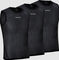 GripGrab Ultralight Sleeveless Mesh Base Layer 3er-Pack - black | M