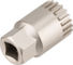 3min19sec Octalink & 24 mm Square Taper Bottom Bracket Tool - silver