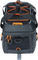 Basil Miles Tarpaulin MIK Trunk Bag - black-orange/7 l