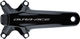 Shimano Dura-Ace Powermeter Kurbel FC-R9200-P Hollowtech II ohne Kettenblätter - schwarz/160,0 mm