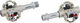 Xpedo M-Force 3 Klickpedale - silber