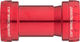 CeramicSpeed Eje de pedalier BB30 Shimano Road Coated 42 x 68 mm - red/BB30
