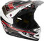 Troy Lee Designs Casque Intégral D4 Polyacrylite MIPS - block charcoal-red/55 - 56 cm
