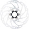 Shimano SM-RT70 Center Lock Brake Rotor for SLX w/ Internal Teeth - silver/203 mm