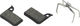 GALFER Bremsbeläge Disc Standard für SRAM/Avid - semi-metallisch - Stahl/SR-009