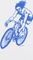 Cinelli Camiseta Gerry Wedd Ciclista Surfista - white/M