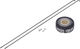 bc basic Mountain Deore Disc Center Lock DT Swiss 533D 29" Laufrad - schwarz | 29" VR 15x100