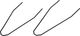SKS Stay Set for Bluemels Rear Cable Line - black/45 mm