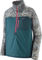 Patagonia Houdini Stash 1/2 Zip Pullover Anorak - wetland blue-rock wash-thermal blue/M