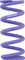 Formula Ressort en Acier Lightweight pour MOD 205/230 x 65 mm - ultraviolet/400 lbs
