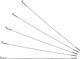 Sapim CX-Ray J-Bend Spokes + Nipples - 5-Pack - black/298 mm