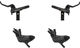 Shimano Set de Freins à Disque av+arr Deore BR-M6120 J-Kit - noir/Ensemble/gauche/droite (spécifique)