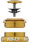 Chris King InSet i7 ZS44/28,6 - EC44/40 Mixed Tapered GripLock Steuersatz - gold/1 1/8"/ZS44/28,6 - EC44/40