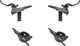 Shimano XT v+h Set Scheibenbremse BR-M8100 mit Metallbelag J-Kit - schwarz | Set | links/rechts (seitenspezifisch)