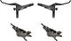 Shimano XT BR-M8120+ BL-T8100 Disc Brake Set J-Kit - black/Set/left/right (side-specific)