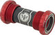 Chris King ThreadFit 24 Bottom Bracket - red/BSA