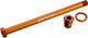 Burgtec Axe traversant arrière 180 mm x 12 mm, pas de filetage 1,00 mm - kash bronze/148 mm