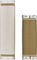 Brooks Cambium Rubber Lenkergriffe für Drehgriffschalter einseitig - natural/130 mm / 100 mm