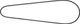 Gates CDN belt - black/1265 mm