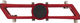 NC-17 Sudpin II Pro Plattformpedale - rot