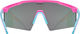 uvex flowline Brille - pink matt | mirror blue
