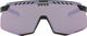 uvex pace stage S CV Sportbrille - black matt/mirror pink