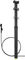 OneUp Components Tige de Selle Dropper Post V2 210 mm avec Télécommande V3 Matchmaker X - black | 0 mm | 525 mm | 31,6 mm | Matchmaker | V3