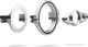 Title MTB Sistema de freno G1 Gyro con rotor - chrome/small