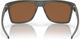 Oakley Leffingwell Brille - matte grey smoke | prizm tungsten