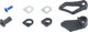 77designz Top Slider Unit for Oval Guide - black